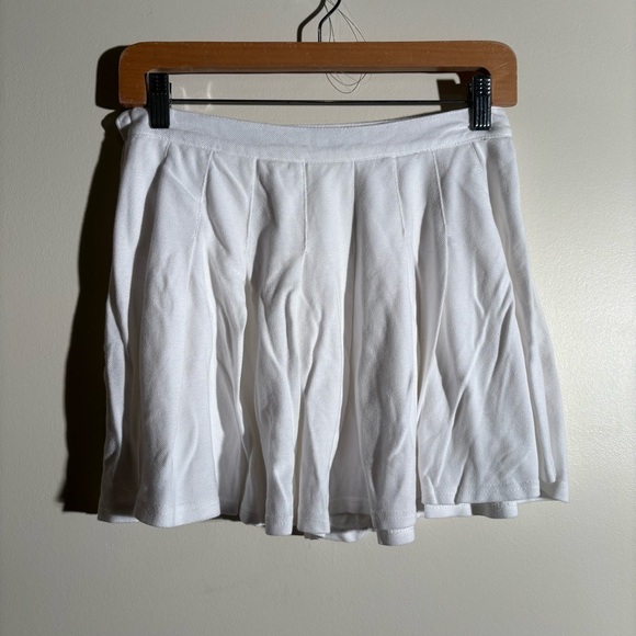 Urban Outfitters White Cotton Tennis Skirt - Picture 2 of 6